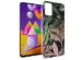 iMoshion Design hoesje Samsung Galaxy M31s - Jungle - Groen / Roze