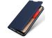 Dux Ducis Slim Softcase Bookcase Samsung Galaxy A02s - Donkerblauw