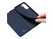 Dux Ducis Slim Softcase Bookcase Samsung Galaxy S21 Plus - Donkerblauw