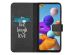 iMoshion Design Softcase Bookcase Galaxy A21s - Live Laugh Love