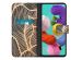 iMoshion Design Softcase Bookcase Samsung Galaxy A51 - Golden Leaves