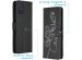 iMoshion Design Softcase Bookcase Galaxy A71 - Woman Flower Black