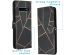 iMoshion Design Softcase Bookcase Samsung Galaxy S10 - Black Graphic