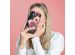 iMoshion Design hoesje Samsung Galaxy A51 - Bloem - Roze / Zwart