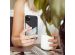 iMoshion Design hoesje Samsung Galaxy A71 - Marmer - Roze / Zwart