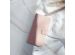 Selencia Echt Lederen Bookcase Samsung Galaxy S21 Plus - Roze