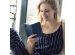 Selencia Echt Lederen Bookcase Samsung Galaxy S21 Plus - Blauw