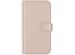 Selencia Echt Lederen Bookcase Samsung Galaxy S21 - Roze