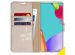 Accezz Wallet Softcase Bookcase Samsung Galaxy A52(s) (5G/4G) - Goud
