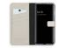 Selencia Echt Lederen Bookcase Samsung Galaxy A72 - Grijs