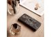 iMoshion Design Softcase Bookcase Galaxy A71 - Woman Flower Black