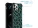iMoshion Design hoesje met koord iPhone 12 Pro Max - Luipaard - Groen / Zwart