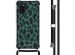 iMoshion Design hoesje met koord Samsung Galaxy A41 - Luipaard - Groen / Zwart