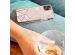 iMoshion Design hoesje Samsung Galaxy A12 - Grafisch Koper / Roze