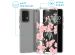 iMoshion Design hoesje Samsung Galaxy A52(s) (5G/4G) - Bloem - Roze / Groen