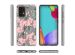 iMoshion Design hoesje Samsung Galaxy A52(s) (5G/4G) - Bloem - Roze / Groen
