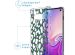 iMoshion Design hoesje met koord Samsung Galaxy S10 Plus - Luipaard - Groen