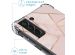 iMoshion Design hoesje met koord voor Samsung Galaxy S21 Plus - Grafisch Koper - Roze / Goud