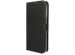 Valenta Leather Bookcase Samsung Galaxy S21 Plus - Zwart