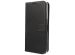 Valenta Leather Bookcase Samsung Galaxy S21 Ultra - Zwart