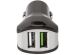 Celly Dual USB Car Charger - 3,4A - Zwart