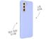 Accezz Liquid Silicone Backcover Samsung Galaxy S21 - Paars