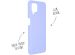 Accezz Liquid Silicone Backcover Samsung Galaxy A12 - Paars