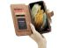 CaseMe Luxe 2 in 1 Portemonnee Bookcase Samsung Galaxy S21 - Bruin