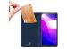 Dux Ducis Slim Softcase Bookcase Xiaomi Mi 10 Lite - Donkerblauw