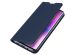 Dux Ducis Slim Softcase Bookcase Xiaomi Mi Note 10 Lite - Donkerblauw
