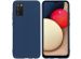 iMoshion Color Backcover Samsung Galaxy A02s - Donkerblauw