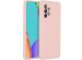 Accezz Liquid Silicone Backcover Samsung Galaxy A52(s) (5G/4G) - Roze
