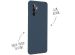 Accezz Liquid Silicone Backcover Samsung Galaxy A72 - Donkerblauw
