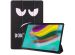 iMoshion Design Trifold Bookcase Samsung Galaxy Tab S5e - Don't touch