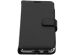 Valenta Leather Bookcase Samsung Galaxy S21 - Zwart