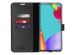 Valenta Leather Bookcase Samsung Galaxy A52(s) (5G/4G) - Zwart