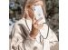 iMoshion Design hoesje met koord Samsung Galaxy A52(s) (5G/4G) - Abstract Gezicht Bloem - Transparant