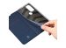 Dux Ducis Slim Softcase Bookcase Motorola Moto G30 / G20 / G10 (Power)-Blauw