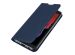 Dux Ducis Slim Softcase Bookcase Samsung Galaxy Xcover 5 - Donkerblauw