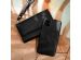 Selencia Eny Uitneembare Vegan Lederen Clutch Galaxy A51 - Zwart
