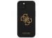 Guess 4G Logo Silicone Backcover iPhone 13 Mini - Zwart