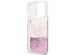 Guess 4G Logo Liquid Glitter Backcover iPhone 13 Pro - Pink