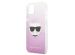 Karl Lagerfeld Hardcase Backcover Choupette iPhone 13 - Roze