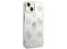 Guess Peony Glitter Backcover iPhone 14 - Wit