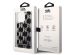 Karl Lagerfeld Liquid Glitter Backcover Monogram iPhone 14 Pro Max - Zwart