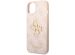Guess 4G Metal Logo Backcover iPhone 15 - Roze