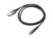 Celly Braided Micro-USB naar USB kabel - 1 meter - Zwart