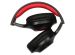 Lenovo HD116 Wireless Over Ear Headphones - Zwart / Rood