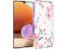 iMoshion Design hoesje Samsung Galaxy A32 (4G) - Bloem - Roze