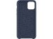 Valenta Luxe Leather Backcover iPhone 11 - Donkerblauw